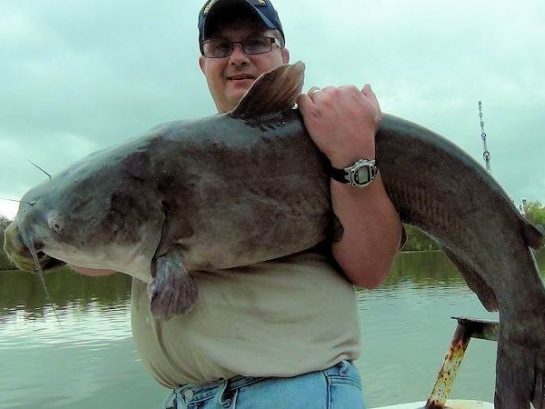 U.S. Army SSG Brian K. Pearce Catfish caught on October 2, 2012